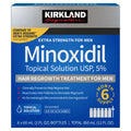 Kirkland Signature 5% Minoxidil Solution - 12 Month Supply