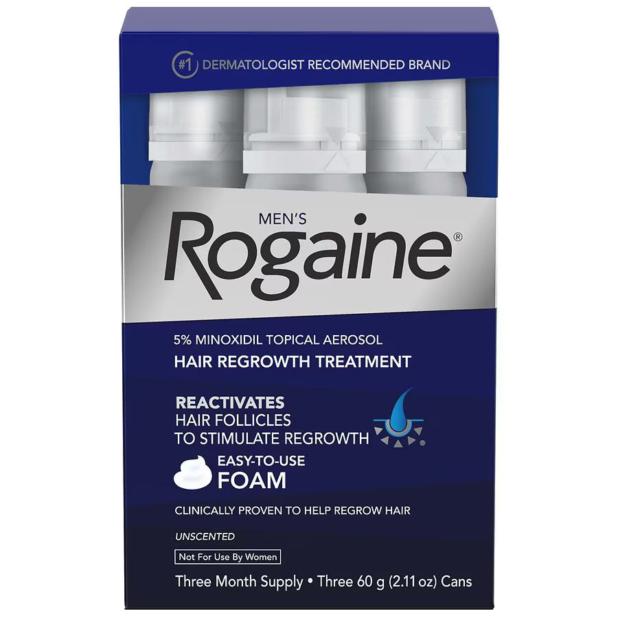Rogaine 5% Foam for Men – 24 Month Supply